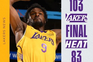 布朗尼：身体状态不错会逐渐增加时间，希望下场进入常规轮换时间